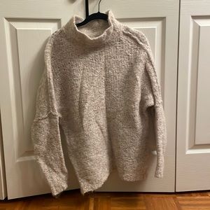Free people turtle neck sweater - warm and cozy